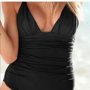 Victoria's Secret black halter swimsuit